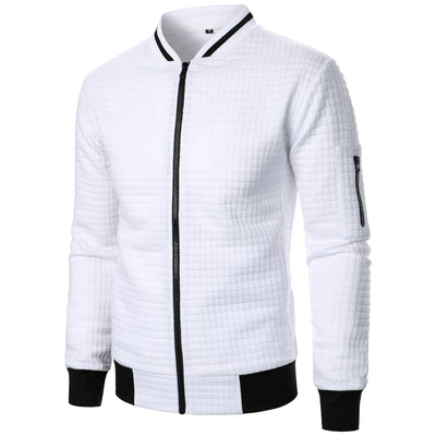 Sudadera con Cierre Deportiva de Cuello Alto para Hombre - Image 2