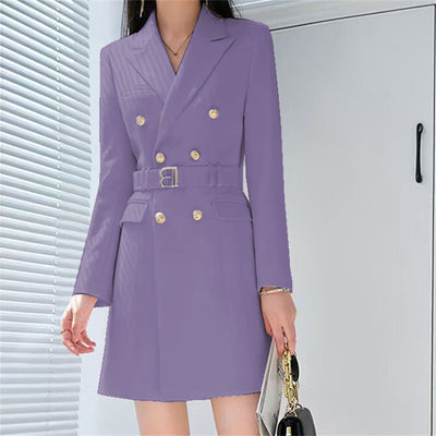 Blazer Reductor de Cintura Estilo Office Lady - Top Ajustado para Mujer - Image 14