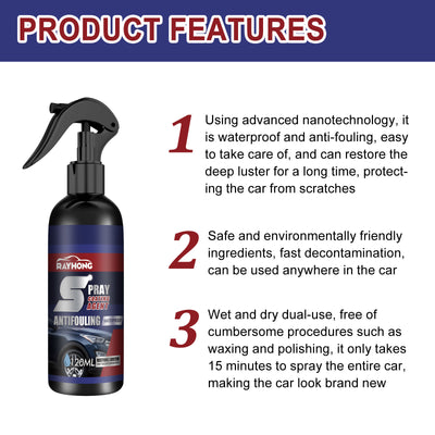 Spray Nano Recubrimiento Descontaminante, Oscurecedor y Brillante para Pintura Automotriz - Image 3