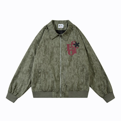 Chaqueta Suelta Estampada de Corte Moderno - Image 17