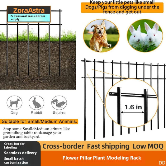 Valla Metálica Anti-Animales para Jardín Exterior - Image 2