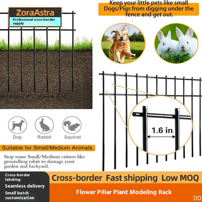 Valla Metálica Anti-Animales para Jardín Exterior - Image 2
