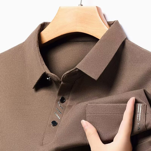 Camisa Casual de Algodón Manga Larga para Hombre - Image 4
