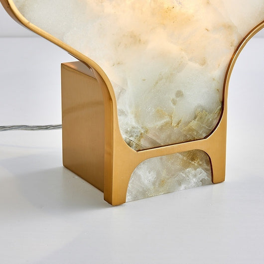 Lámpara de Mesa de Mármol Estilo Chino Moderno para Estudio - Image 5