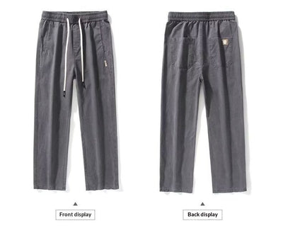 Pantalones de Trabajo Vintage Holgados para Hombre - Estilo Casual Americano - Image 19