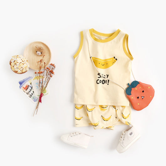 Conjunto de Chaleco y Shorts de Algodón para Niños y Niñas - Image 5
