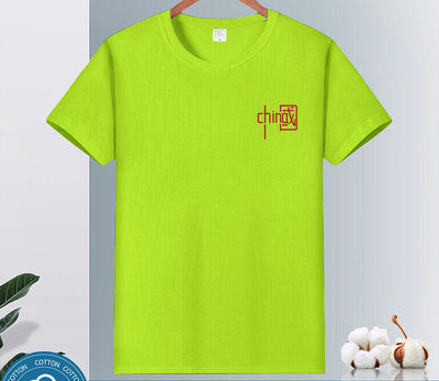 Camiseta de Algodón Puro para Parejas - Ajuste Slim Talla Grande - Image 9