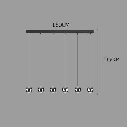 Lámpara Colgante Lineal Elegante para Restaurantes y Bares - Image 12