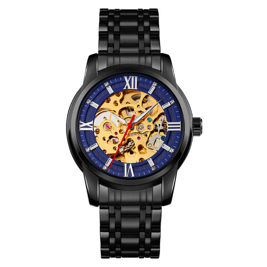 Reloj Automático de Cuero para Hombre - Elegancia Profesional - Image 6