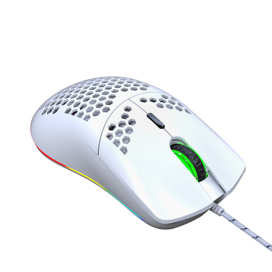 Ratón Gaming Ligero con Diseño Hexagonal Perforado - Image 12