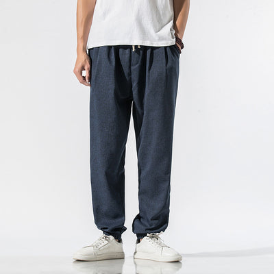 Pantalones de Lino Japonés para Hombre - Image 9