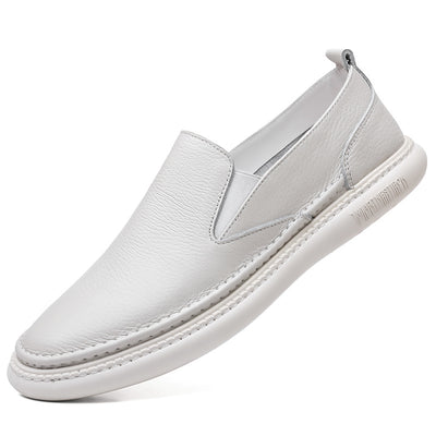 Zapatos Casuales de Cuero Genuino para Hombre - Primera Capa - Image 4