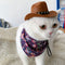 Sombrero Vaquero Británico XINGX para Gatos