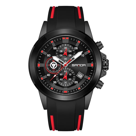 Reloj de Negocios Fashion Calendar para Hombre