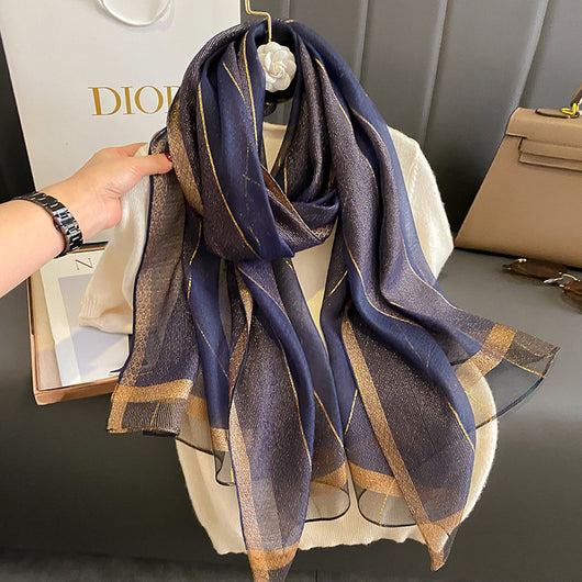 Bufanda Reversible de Doble Cara para Primavera y Otoño - Image 13