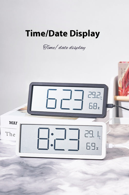 Reloj Digital Grande con Temperatura y Humedad - Image 9