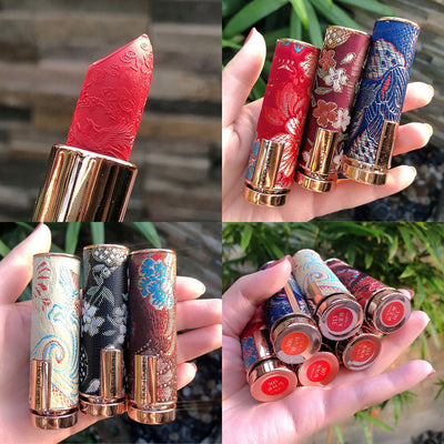 Set de Labiales Tallados Estilo Chino Mate Hidratante - Image 18
