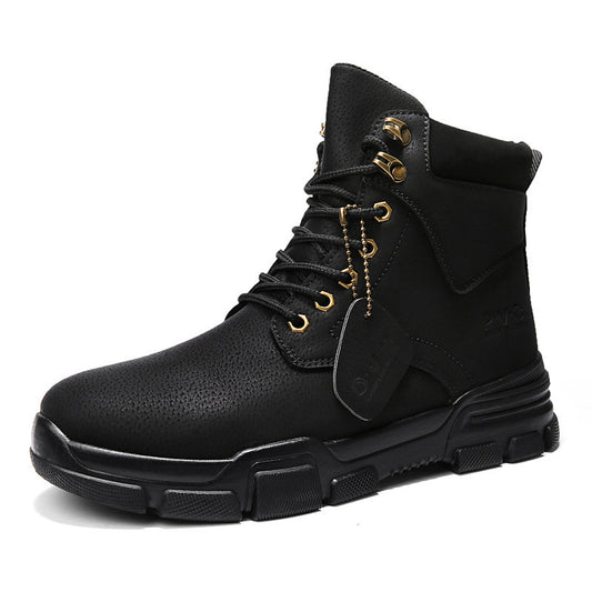 Zapatillas Casuales Altas para Hombre - Estilo Moderno y Versátil - Image 2