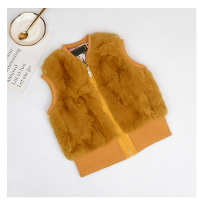 Chaleco de Piel Cálido para Otoño e Invierno - Image 14