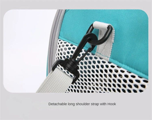 Bolsa Transportadora Plegable para Mascotas Pequeñas - Jaula Portátil para Pájaros y Roedores - Image 9