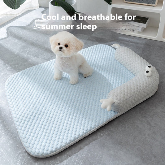 Cama Refrescante para Perros y Gatos - Colchón Transpirable