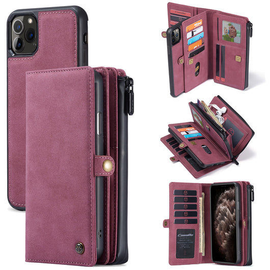 Funda Cartera Flip de Cuero Retro con Protección Total - Image 11