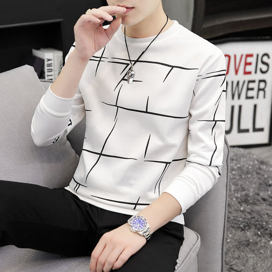 Camiseta Manga Larga Cuello Redondo para Hombre - Image 15
