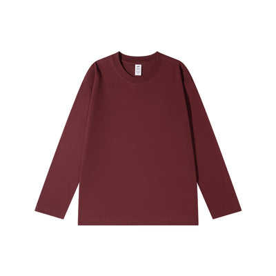 Camiseta Manga Larga Algodón 230g Cuello Redondo para Hombre - Image 9