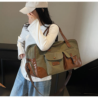 Maleta de Viaje Empresarial Plegable con Forro Impermeable de Gran Capacidad - Image 13