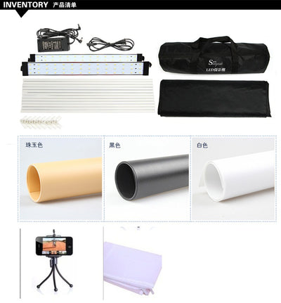 Caja de Luz LED Studio 60cm - Kit Fotográfico Profesional Portátil - Image 7
