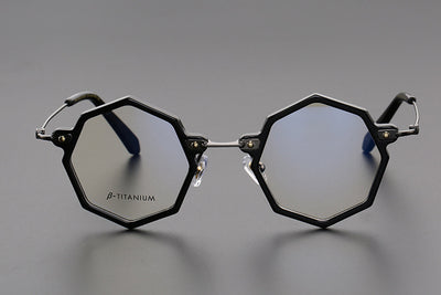 Gafas Retro Ultraligeras de Titanio Puro con Lentes para Miopía - Image 17