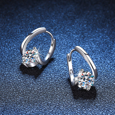 Aretes de Moissanita en Plata 925 - Lujo Asequible - Image 3