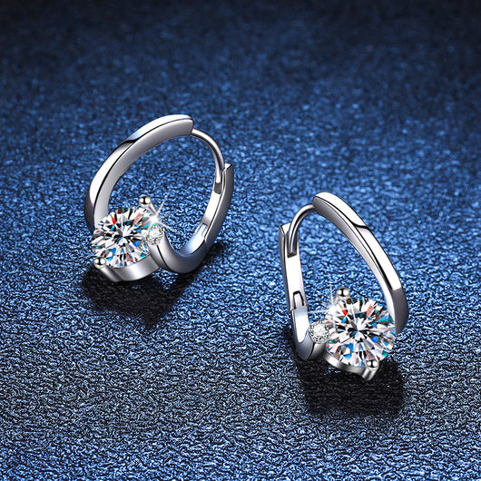 Aretes de Moissanita en Plata 925 - Lujo Asequible - Image 3