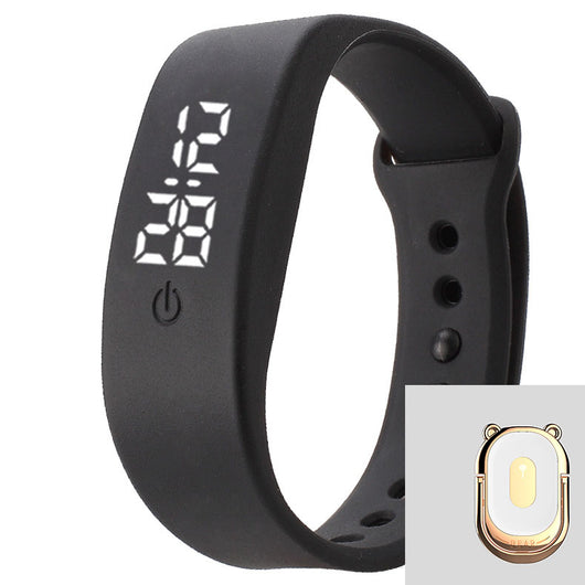 Pulsera LED Deportiva Escolar con Botón de Luz Blanca - Image 10