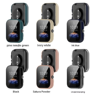Funda Protectora con Cristal Templado Integrado para Huami Amazfit Bip3 Pro - Image 8