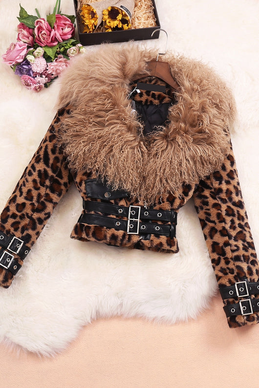 Conjunto de Shorts de Algodón con Chaqueta y Cintura de Cuero - Image 6