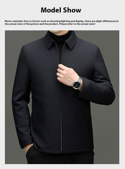 Ropa Business Casual de Algodón Puro para Hombre Maduro - Image 33