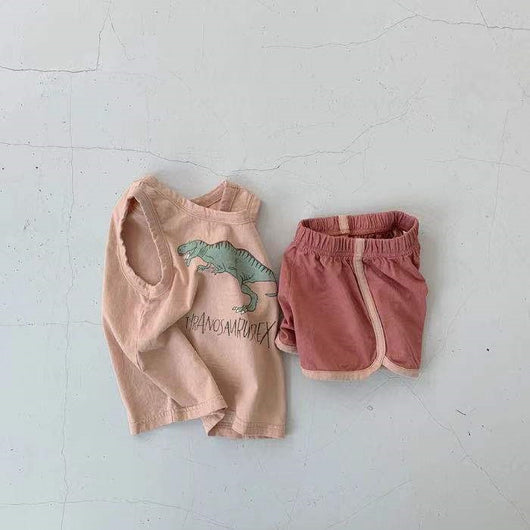 Conjunto Casual de Shorts y Chaleco para Toda la Familia - Image 6