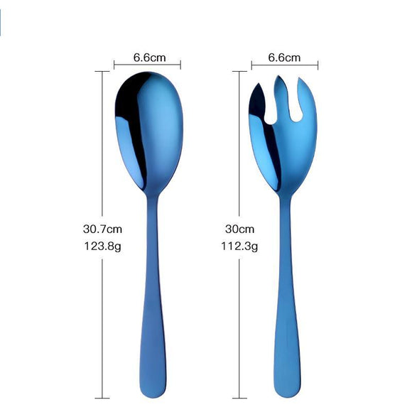 Tenedor Ensalador de Acero Inoxidable Premium