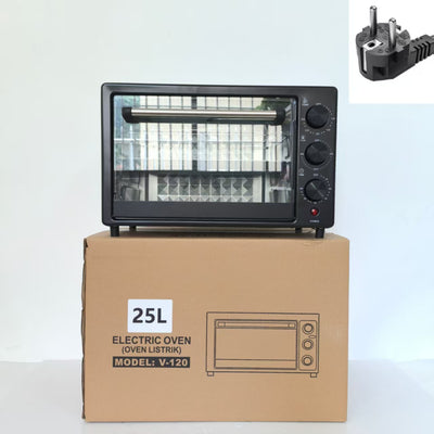 Horno Eléctrico Multifunción 25L con Doble Capa para el Hogar - Image 6