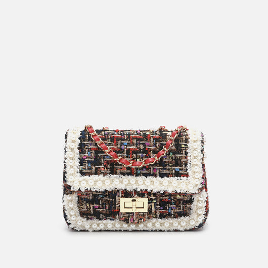 Bolso Mensajero Pearl Cuadrado Pequeño - Image 4