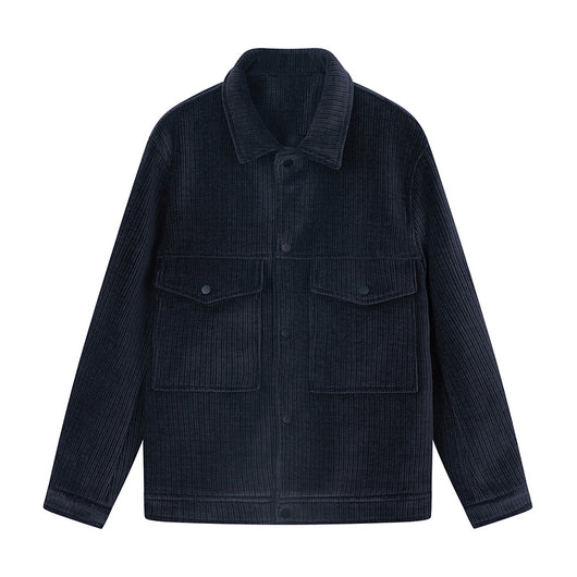 Chaqueta de Pana para Hombre - Abrigo Casual Cálido - Image 10
