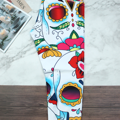 Leggings Deportivos Calavera para Yoga y Fitness Mujer - Image 9