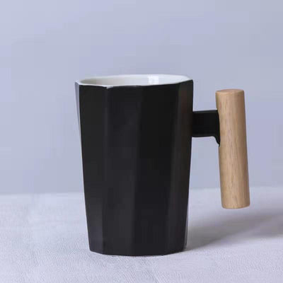 Taza de Cerámica Recta con Asa de Madera - Image 19