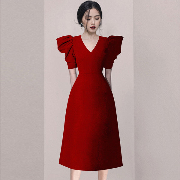 Vestido Negro Retro de Diseño Exclusivo - Elegancia Atemporal