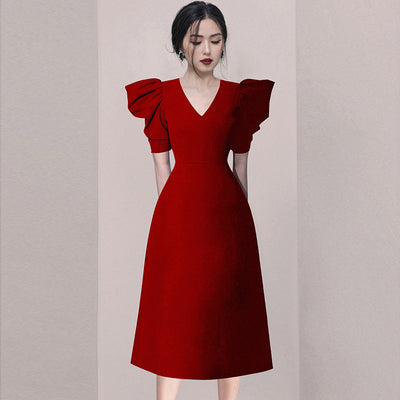 Vestido Negro Retro de Diseño Exclusivo - Elegancia Atemporal