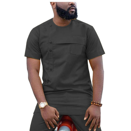 Conjunto Dashiki Africano: Pantalón y Camisa para Hombre - Image 10