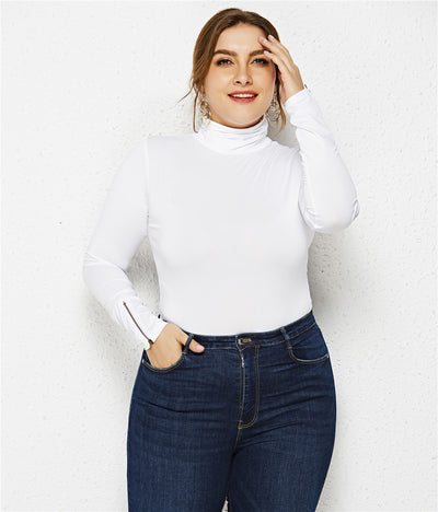 Bodysuit de Manga Larga con Cierre y Cuello Redondo - Image 21