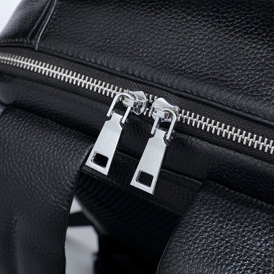 Mochila Ejecutiva de Cuero Genuino para Hombre con Compartimento para Laptop - Image 8