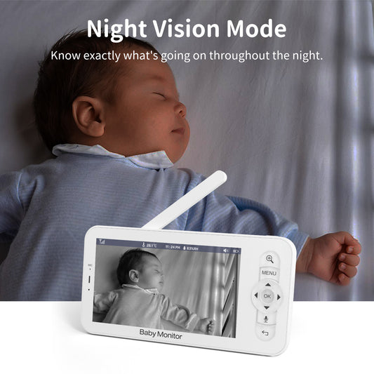 Monitor para Bebé con Visualización por Smartphone